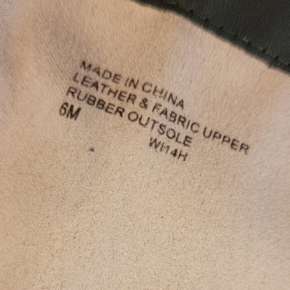 MICHAEL KORS Hamilton Stretch Leather Boots Size 6M Tall Riding Zip - Picture 16 of 16